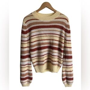 Aritzia Little Moon Gardenia Striped Sweater